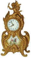 New Haven Clock Co. mantle clock, "Altair", ca 1906, a little more than just a novelty clock. — Antique Clocks Price Guide