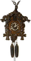 Cuckoo clock, 8 day, by the same maker as #344. — Antique Clocks Price Guide