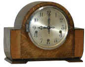 English oak mantle, 8 day Westminster chime. — Antique Clocks Price Guide