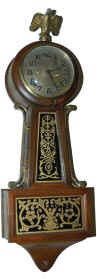 New Haven Clock Co. banjo, "Willis", ca 1929. — Antique Clocks Price Guide