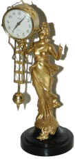 New 8 day swinging arm clock, "Fuji - 8 Day", Made in Japan. — Antique Clocks Price Guide