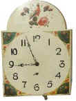 English tall clock movement, 2 chain pull up, which should make it a one day thing. — Antique Clocks Price Guide