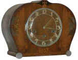 Haller-German, small shelf clock, 8 day, strikes Westminster chimes on 5 rods. — Antique Clocks Price Guide