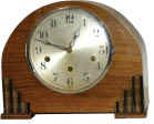 Foreign made 8 day clock, strikes Westminster Chimes on 5 rods. — Antique Clocks Price Guide