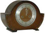 "Smith's Enfield, Made in Great Britain", tambour style mantle clock. — Antique Clocks Price Guide