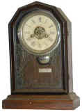 E. Ingraham &amp; Co. shelf clock, "Crystal", ca 1880. — Antique Clocks Price Guide
