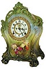 Ansonia Clock Co. Royal Bonn cased, "La Mine", ca 1904.