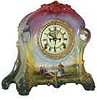 Ansonia Clock Co. Royal Bonn clock, "La Plata", ca 1904.