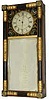 New Hampshire Mirror Clock, ca 1820.