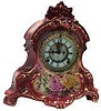 Ansonia Clock Company, Royal Bonn "La Normandie", ca. 1904.