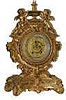 Ansonia Clock Co. figural clock, the "Lydia", ca 1894. 