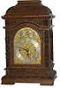 English 8 bell, triple chain fusee bracket clock.