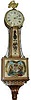 Reproduction Willard's Presentation Banjo, a contemporary copy made by one of the premier clock makers in America, Wayne Cline of Bowling Green, Ky.