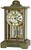 Ansonia Clock Co. crystal regulator, "Chancellor", ca 1914.