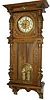 Gustav Becker, 2 weight Vienna Regulator, ca 1882, which is considered a pretty early Becker clock. 