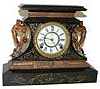Ansonia Clock Co. enameled iron case, "Rosalind", ca 1880 or earlier I suspect.