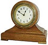 Darche Mfg. Co. Chicago, "Reminder Clock", ca 1917, in a tambour style case.