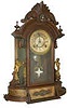 Nicholas Mueller & Sons Co., mirrorside clock. 