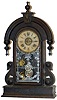 Ansonia Clock Co. mantle clock, "Parisian", ca 1880.