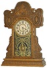 E. Ingraham Clock Co. oak mantle clock, one of their "National Line", a series of 6 clocks. This one is called, "Peerless", the others are "Capital", "Mt.Vernon", "Banner","Freedom", and "Union".