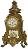 Waterbury Clock Co. metal case mantle clocks, the "Nantes", ca 1915.