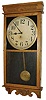 E. Ingraham Co. hanging clock, "store regulator", ca 1911.