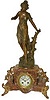 French statue with marble base.