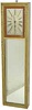 Ansonia Clock Co. mirror clock, "Modern", ca 1923. 