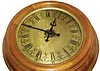 Large 30 day contemporary table clock.