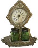 Ansonia Clock Co. inkstand clock, "Parlor Ink No. 3", ca 1904.