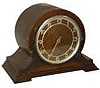 Franz Hermle Westminster chime shelf clock.
