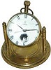 Ball-Watch clock, glass both sides, winds on top.