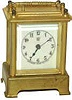 Waterbury Clock Co. carriage clock, "Conductor", ca 1893.