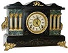 Sessions Clock Co. enameled wood case. 