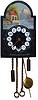 German cuckoo type clock, signed, "Tellskapelle".