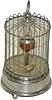 Bird In Cage. Complete, original, running.