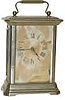 Jerome & Co. carriage clock in a nickel case.