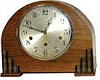 Foreign made 8 day clock, strikes Westminster Chimes on 5 rods.