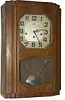 French 8 day Westminster chime clock, probably ca 1920's or 30's.