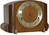 German mantle clock, Westminster chimes on 5 rods.