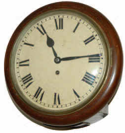 English gallery clock, single fusee 8- day movement, heavy brass plates and wheels, running briskly. — Antique Clocks Price Guide