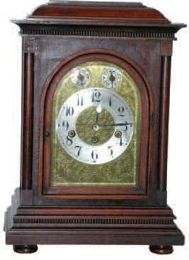 Junghans bracket shelf clock, ca 1890. — Antique Clocks Price Guide