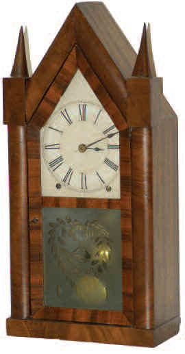 Brewster and Ingrahams, Bristol, Conn. steeple. — Antique Clocks Price Guide