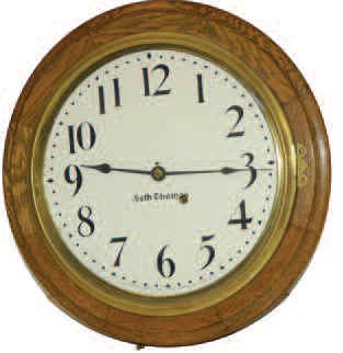 Seth Thomas hanging gallery clock, "Chatham", ca 1909. — Antique Clocks Price Guide