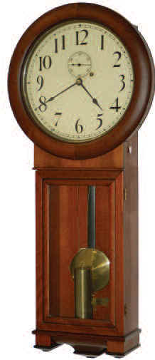 Seth Thomas, "Regulator No. 2", ca 1913- 1915, when the 36.5 inches case was made. — Antique Clocks Price Guide