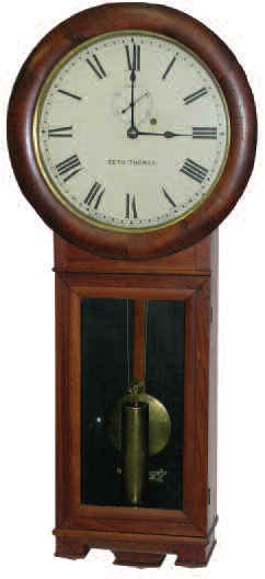 Seth Thomas "Regulator No. 2", ca 1900. — Antique Clocks Price Guide