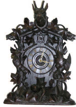 German Shelf Cuckoo, ca. 1890. — Antique Clocks Price Guide