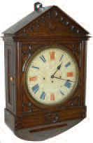 English 8 bell, triple chain fusee. This is a two-man clock, very large and very heavy. — Antique Clocks Price Guide