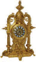 Ansonia Clock Company, metal cased "Imperial", ca 1904. — Antique Clocks Price Guide