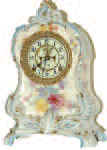 Ansonia Clock Co. Royal Bonn case, "La Calle", Ca 1901. — Antique Clocks Price Guide